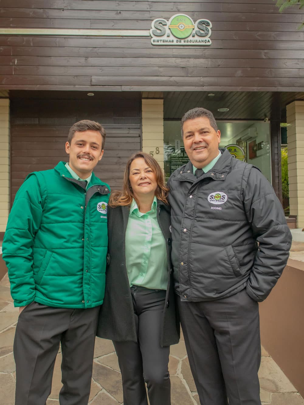 Eduardo, Rosani e Rodinei